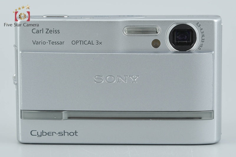 中古】SONY ソニー Cyber-shot DSC-T9 シルバー デジタルスチルカメラ