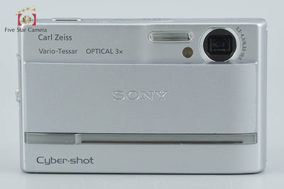 【中古】SONY ソニー Cyber-shot DSC-T9 シルバー デジタルスチルカメラ