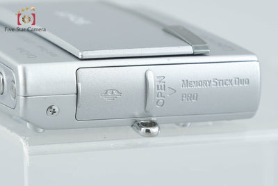 【中古】SONY ソニー Cyber-shot DSC-T9 シルバー デジタルスチルカメラ