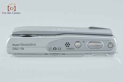 【中古】SONY ソニー Cyber-shot DSC-T9 シルバー デジタルスチルカメラ