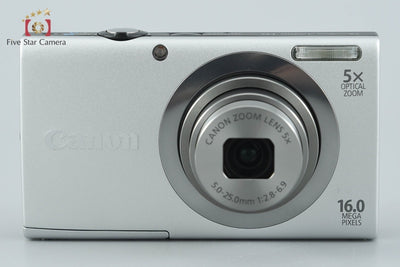 【中古】Canon キヤノン PowerShot A2300 シルバー コンパクトデジタルカメラ