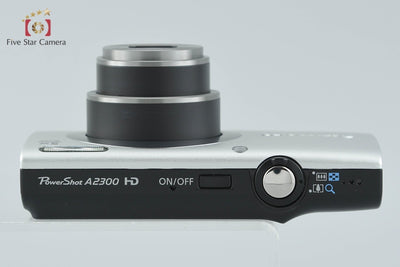 【中古】Canon キヤノン PowerShot A2300 シルバー コンパクトデジタルカメラ