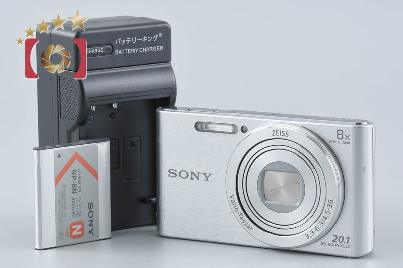 【中古】SONY ソニー Cyber-Shot DSC-W830 シルバー コンパクトデジタルカメラ