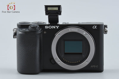 【中古】SONY ソニー α6000 ILCE-6000 ブラック パワーズームレンズキット シャッター回数僅少 多言語対応