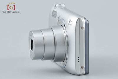 【中古】Nikon ニコン COOLPIX S3600 クリスタルシルバー コンパクトデジタルカメラ 元箱付き