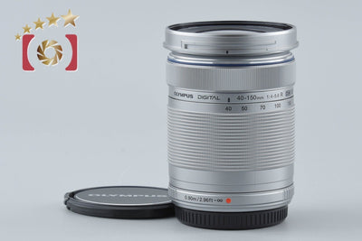 【中古】OLYMPUS オリンパス M.ZUIKO DIGITAL ED 40-150mm f/4-5.6 R シルバー