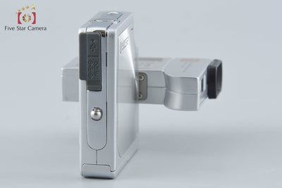 【中古】Kyocera 京セラ Finecam SL400R シルバー コンパクトデジタルカメラ