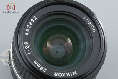 【中古】Nikon ニコン Ai-S NIKKOR 28mm f/2.8