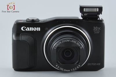 【中古】Canon キヤノン PowerShot SX700 HS ブラック コンパクトデジタルカメラ