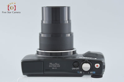 【中古】Canon キヤノン PowerShot SX700 HS ブラック コンパクトデジタルカメラ