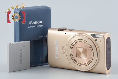 【中古】Canon キヤノン IXY 620F ゴールド コンパクトデジタルカメラ