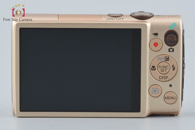 【中古】Canon キヤノン IXY 620F ゴールド コンパクトデジタルカメラ