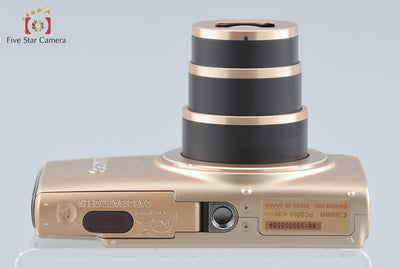 【中古】Canon キヤノン IXY 620F ゴールド コンパクトデジタルカメラ