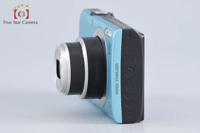 【中古】Canon キヤノン PowerShot A2400 IS ブルー コンパクトデジタルカメラ