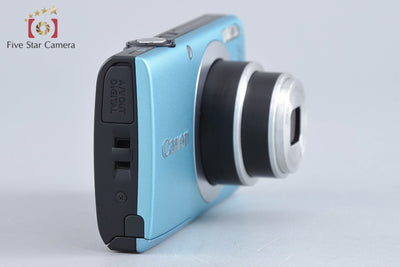 【中古】Canon キヤノン PowerShot A2400 IS ブルー コンパクトデジタルカメラ