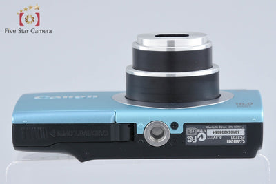 【中古】Canon キヤノン PowerShot A2400 IS ブルー コンパクトデジタルカメラ