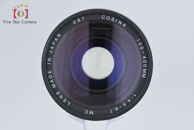 【中古】COSINA コシナ 100-400mm f/4.5-6.7 MC キヤノンEFマウント用