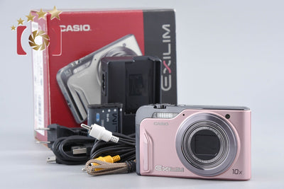 【中古】Casio カシオ EXILIM EX-H15 ピンク コンパクトデジタルカメラ 元箱付き
