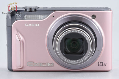 【中古】Casio カシオ EXILIM EX-H15 ピンク コンパクトデジタルカメラ 元箱付き