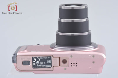 【中古】Casio カシオ EXILIM EX-H15 ピンク コンパクトデジタルカメラ 元箱付き