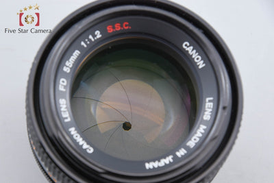 【中古】Canon キヤノン FD 55mm f/1.2 S.S.C.