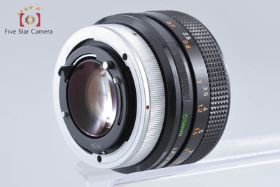 【中古】Canon キヤノン FD 55mm f/1.2 S.S.C.