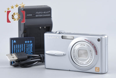 【中古】Panasonic パナソニック LUMIX DMC-FX30 プレシャスシルバー コンパクトデジタルカメラ