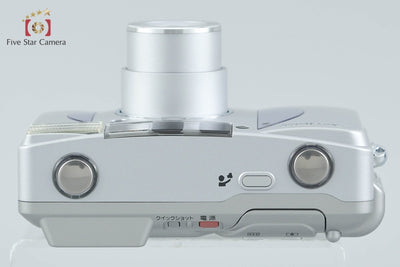 【中古】FUJIFILM 富士フイルム Silvi F2.8 シルバー コンパクトフィルムカメラ