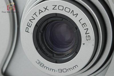 【中古】PENTAX ペンタックス ESPIO 90MC シルバー コンパクトフィルムカメラ