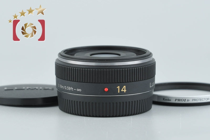 【中古】Panasonic パナソニック LUMIX G 14mm f/2.5 ASPH. H-H014