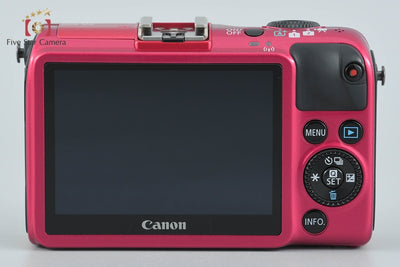 【中古】Canon キヤノン EOS M2 レッド ミラーレス一眼カメラ