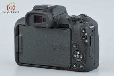【中古】Canon キヤノン EOS R50 ダブルズームキット ブラック 元箱付き