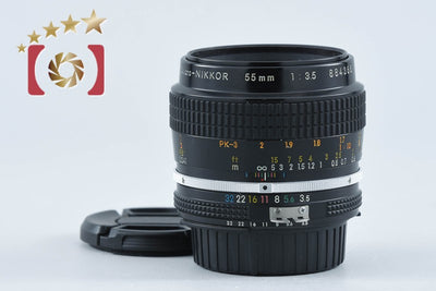 【中古】Nikon ニコン New Micro-NIKKOR 55mm f/3.5 Ai改