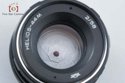 【中古】HELIOS-44M ヘリオス 58mm f/2 M42マウント
