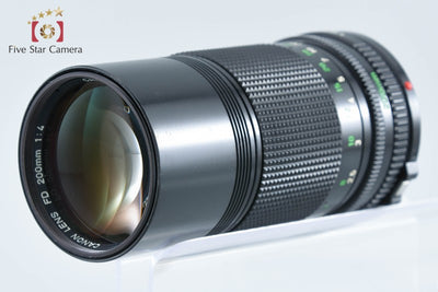 【中古】Canon キヤノン New FD 200mm f/4