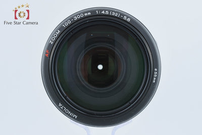 【中古】MINOLTA ミノルタ AF ZOOM 100-300mm f/4.5-5.6 ソニー/ミノルタAマウント用