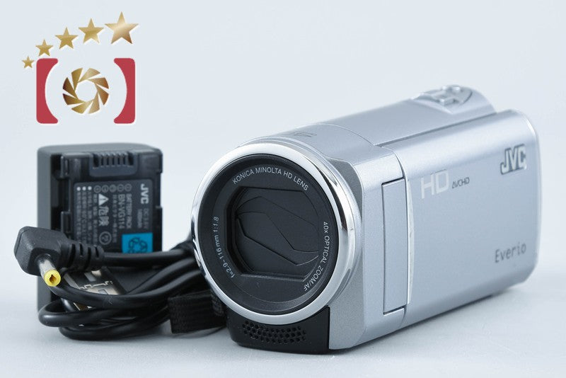 【中古】JVC ケンウッド Everio GZ-HM460 シルバー デジタルビデオカメラ