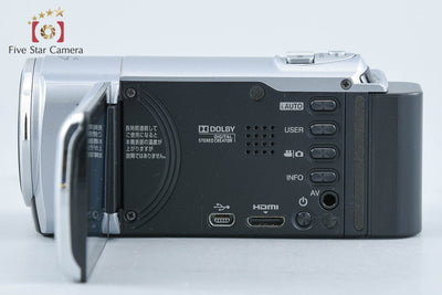 【中古】JVC ケンウッド Everio GZ-HM460 シルバー デジタルビデオカメラ