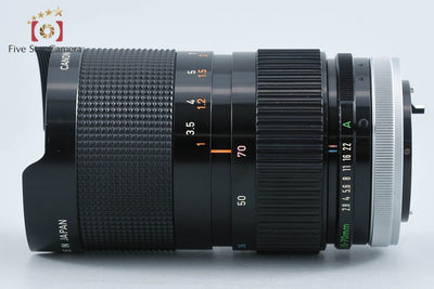 【中古】Canon キヤノン FD 35-70mm f/2.8-3.5 S.S.C.