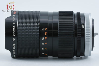 【中古】Canon キヤノン FD 35-70mm f/2.8-3.5 S.S.C.
