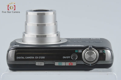 【中古】Casio カシオ EXILIM ZOOM EX-Z1200 ブラック コンパクトデジタルカメラ 元箱付き