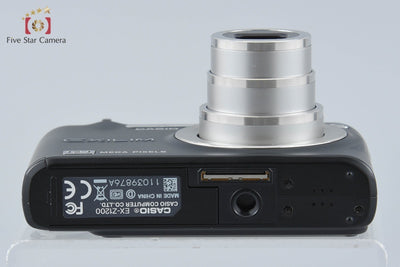 【中古】Casio カシオ EXILIM ZOOM EX-Z1200 ブラック コンパクトデジタルカメラ 元箱付き