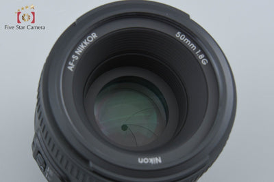 【中古】Nikon ニコン AF-S NIKKOR 50mm f/1.8 G