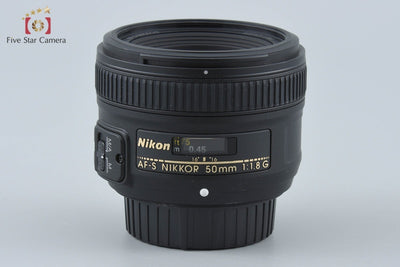 【中古】Nikon ニコン AF-S NIKKOR 50mm f/1.8 G