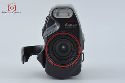【中古】KYOCERA 京セラ SAMURAI X3.0 レッド コンパクトフィルムカメラ