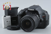 【中古】Canon キヤノン EOS Kiss X5 EF-S 18-55 IS II レンズキット シャッター回数僅少