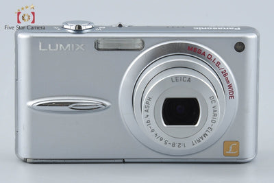 【中古】Panasonic パナソニック LUMIX DMC-FX30 プレシャスシルバー コンパクトデジタルカメラ