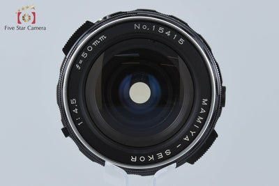【中古】Mamiya マミヤ SEKOR 50mm f/4.5 RB67用