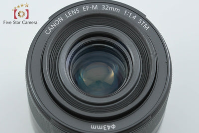 【中古】Canon キヤノン EF-M 32mm f/1.4 STM