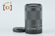 【中古】Canon キヤノン EF-M 55-200mm f/4.5-6.3 IS STM ブラック